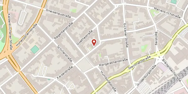 Karte der Umgebung von Kaiserstr. 145, 41061 Mönchengladbach