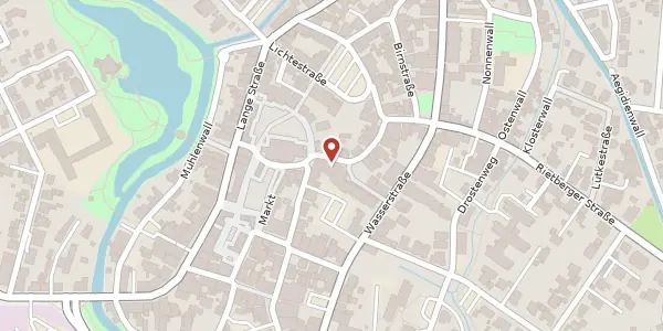 Karte der Umgebung von Marienstr. 6, 33378 Rheda-Wiedenbrück