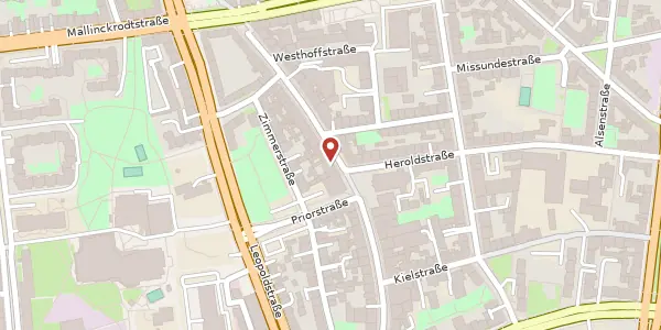 Karte der Umgebung von Münsterstr. 56, 44145 Dortmund