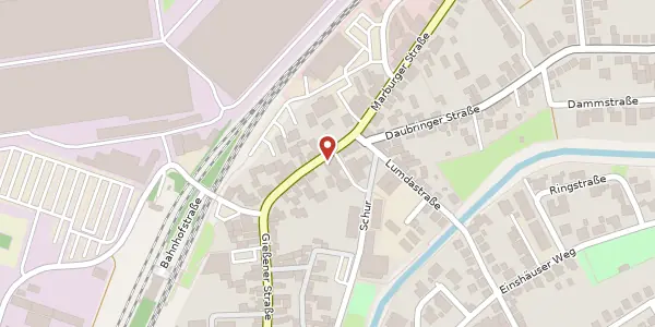Karte der Umgebung von Marburger Str. 13-15, 35457 Lollar