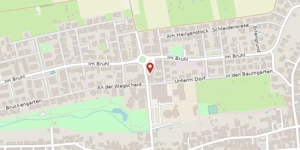 Karte der Umgebung von Lutherstr. 11, 63329 Egelsbach