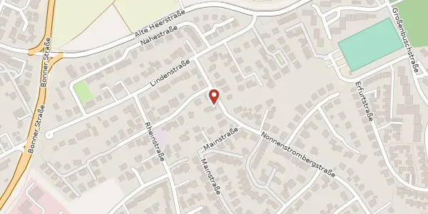 Karte der Umgebung von Nonnenstrombergstr. 48, 53757 Sankt Augustin