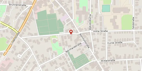 Karte der Umgebung von Kolpingstraße 1, 27239 Twistringen