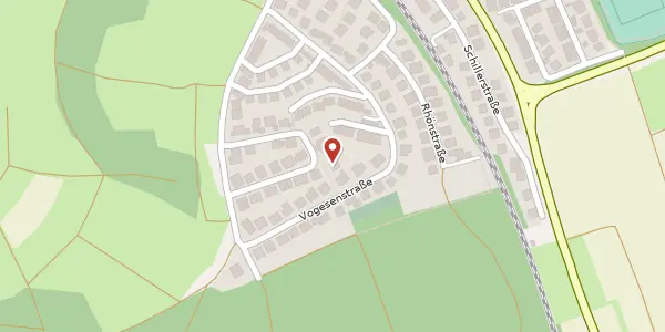 Karte der Umgebung von Odenwaldstr. 15, 75203 Königsbach-Stein