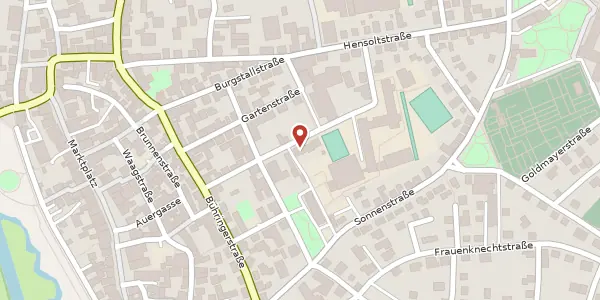 Karte der Umgebung von Rot-Kreuz-Str. 12-14, 91710 Gunzenhausen