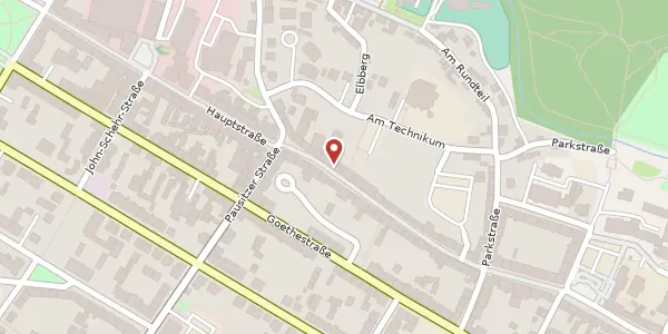 Karte der Umgebung von Hauptstraße 44, 01589 Riesa