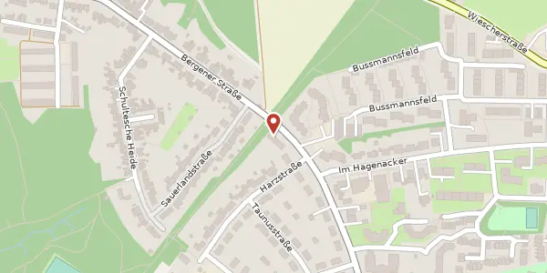 Karte der Umgebung von Bergener Str. 196, 44807 Bochum