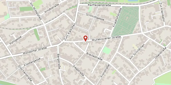 Karte der Umgebung von Müllekovenerstr. 16, 53844 Troisdorf