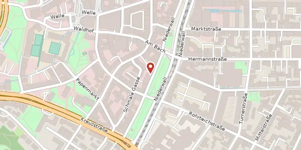 Karte der Umgebung von Siekerwall 10, 33602 Bielefeld