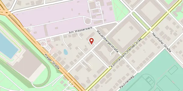 Karte der Umgebung von Gletschersteinstraße 30, 04299 Leipzig