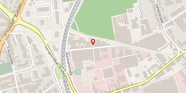 Karte der Umgebung von Auguststr. 19, 53229 Bonn