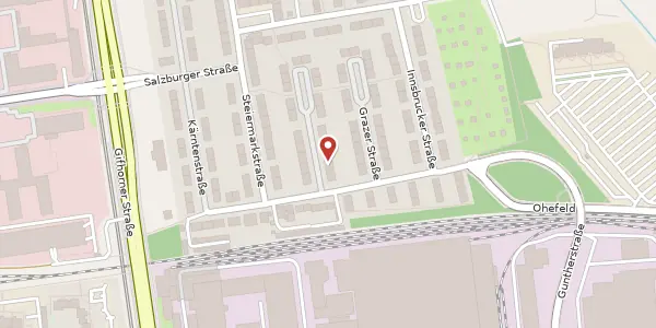 Karte der Umgebung von Klagenfurter Straße 20, 38112 Braunschweig