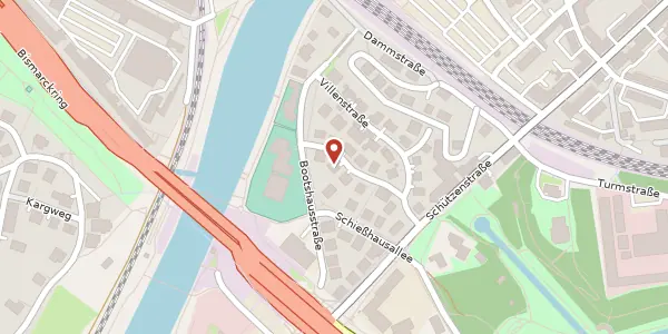 Karte der Umgebung von Arthur-Benz-Straße 11, 89231 Neu-Ulm