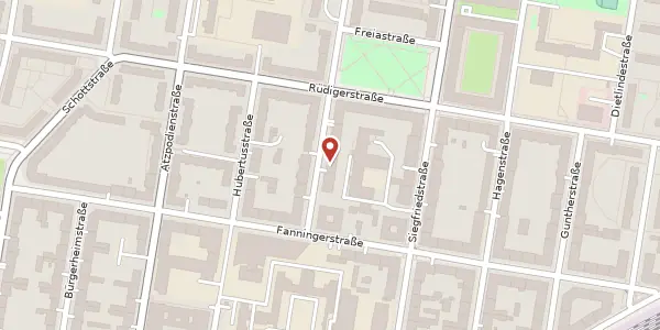 Karte der Umgebung von Wotanstraße 4, 10365 Berlin