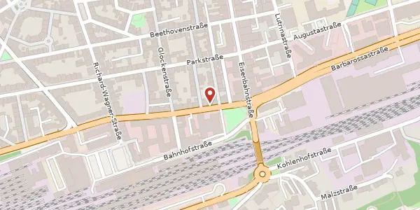 Karte der Umgebung von Logenstraße 8, 67655 Kaiserslautern
