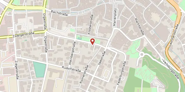 Karte der Umgebung von Hirschgraben 3, 88214 Ravensburg