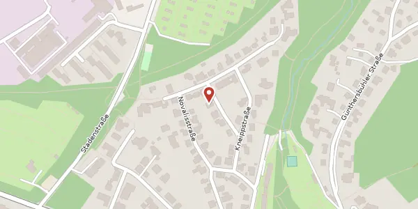 Karte der Umgebung von Tieckstr. 7, 90491 Nürnberg