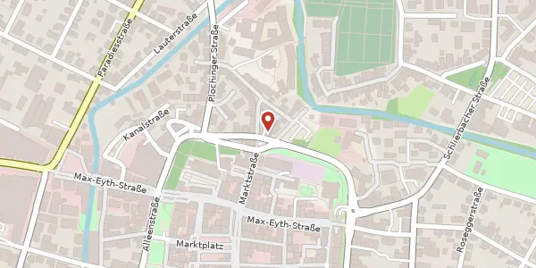 Karte der Umgebung von Alleenstraße 126, 73230 Kirchheim/Teck