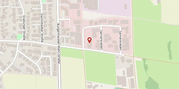 Karte der Umgebung von Birkenwaldstr. 40, 63179 Obertshausen