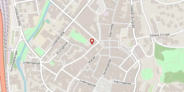 Karte der Umgebung von Webergasse 31, 96450 Coburg