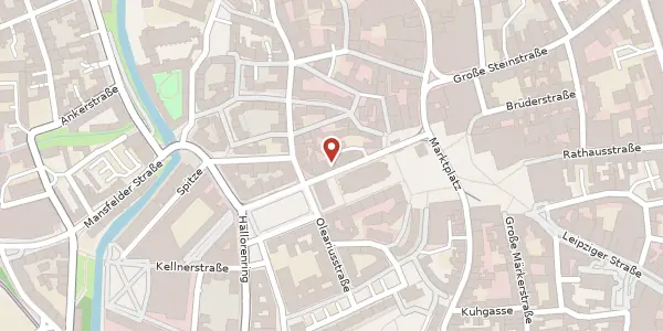 Karte der Umgebung von Talamtstr. 7, 06108 Halle (Saale)