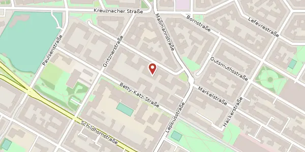 Karte der Umgebung von Markelstraße 41 a, 12163 Berlin