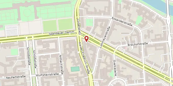 Karte der Umgebung von Otto-Suhr-Allee 145, 10585 Berlin