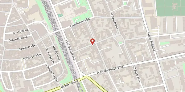 Karte der Umgebung von Augustastraße 8, 77654 Offenburg
