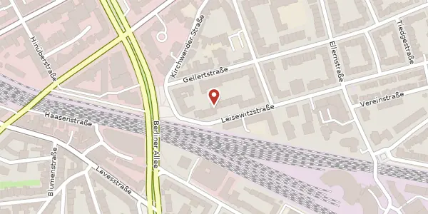 Karte der Umgebung von Leisewitzstraße 38, 30175 Hannover