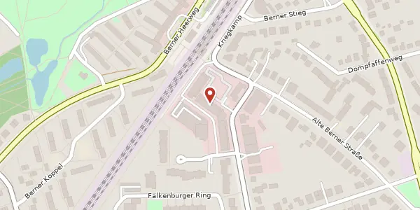 Karte der Umgebung von Hermann-Balk-Straße 131, 22147 Hamburg