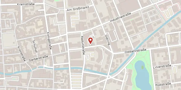 Karte der Umgebung von Ostbahnstraße 9, 76829 Landau in der Pfalz