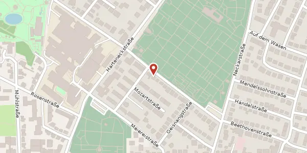 Karte der Umgebung von Robert-Koch-Straße 14, 71640 Ludwigsburg