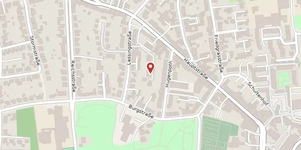 Karte der Umgebung von Lessingstr. 19 F, 44652 Herne