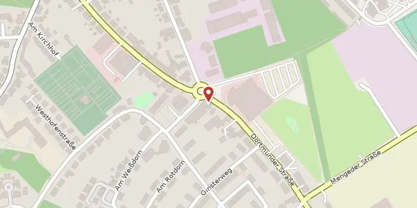 Karte der Umgebung von Dortmunder Str. 162, 44577 Castrop-Rauxel