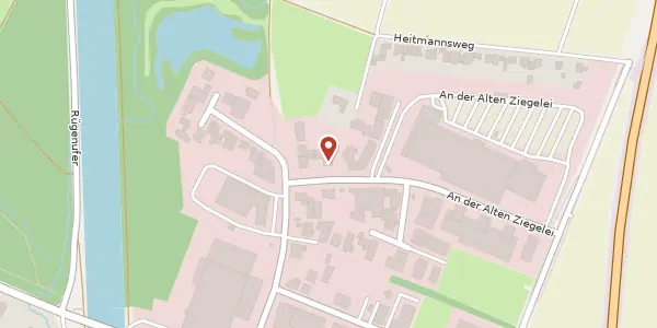 Karte der Umgebung von An der alten Ziegelei 5, 48157 Münster