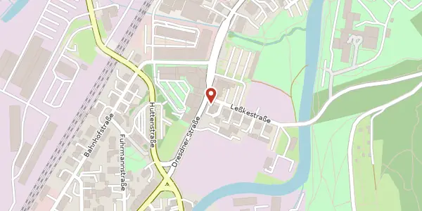Karte der Umgebung von Dresdner Straße 211, 01705 Freital