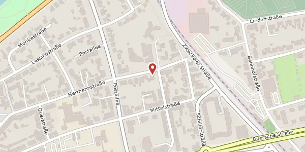 Karte der Umgebung von Hermannstr. 15, 45964 Gladbeck