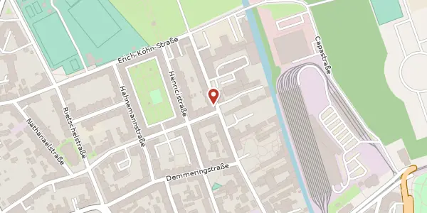 Karte der Umgebung von Angerstraße 43, 04177 Leipzig