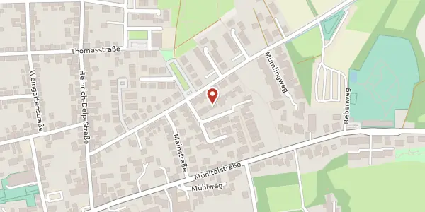 Karte der Umgebung von Gersprenzweg 6, 64297 Darmstadt