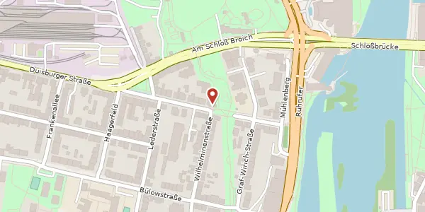Karte der Umgebung von Schloßberg 2, 45479 Mülheim an der Ruhr