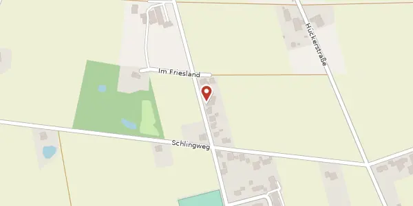 Karte der Umgebung von Gartenstr. 74, 32130 Enger
