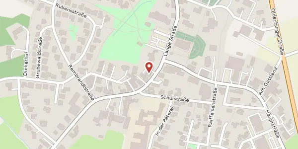 Karte der Umgebung von Lange Str. 32, 49377 Vechta