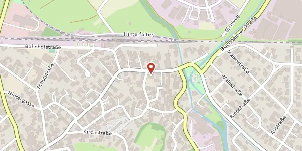 Karte der Umgebung von Hauptstraße 23, 79288 Gottenheim