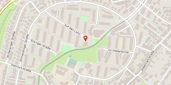 Karte der Umgebung von Auf den Lohn 12, 76227 Karlsruhe