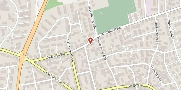 Karte der Umgebung von Zieglerstr. 2, 65191 Wiesbaden