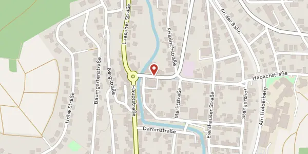 Karte der Umgebung von Nassauer Straße 2, 35713 Eschenburg