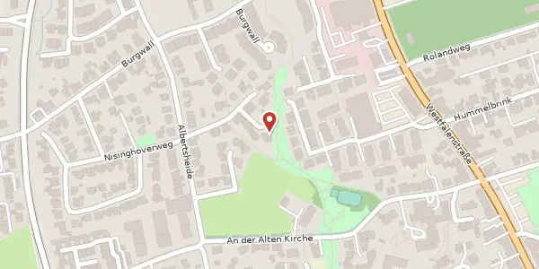 Karte der Umgebung von Virginie-Hölling-Weg 20, 48165 Münster