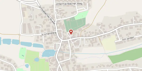 Karte der Umgebung von Obere Bahnhofstraße 7, 91186 Büchenbach