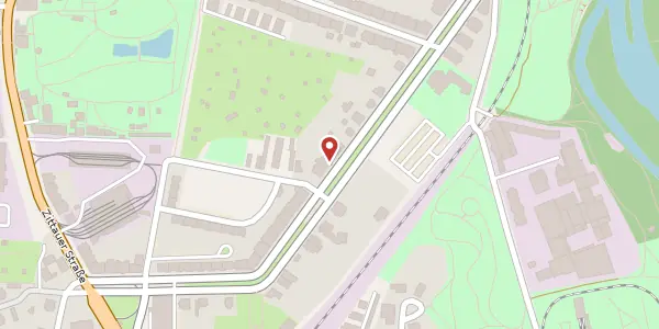 Karte der Umgebung von Goethestraße 42, 02826 Görlitz