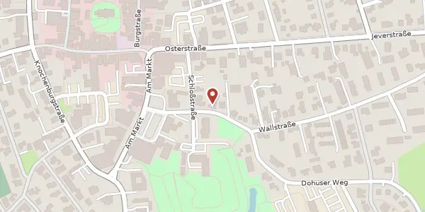 Karte der Umgebung von Wallstr. 3, 26409 Wittmund